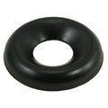 Midwest Fastener Countersunk Washer, Fits Bolt Size #14 Steel, Black Oxide Finish, 35 PK 36325